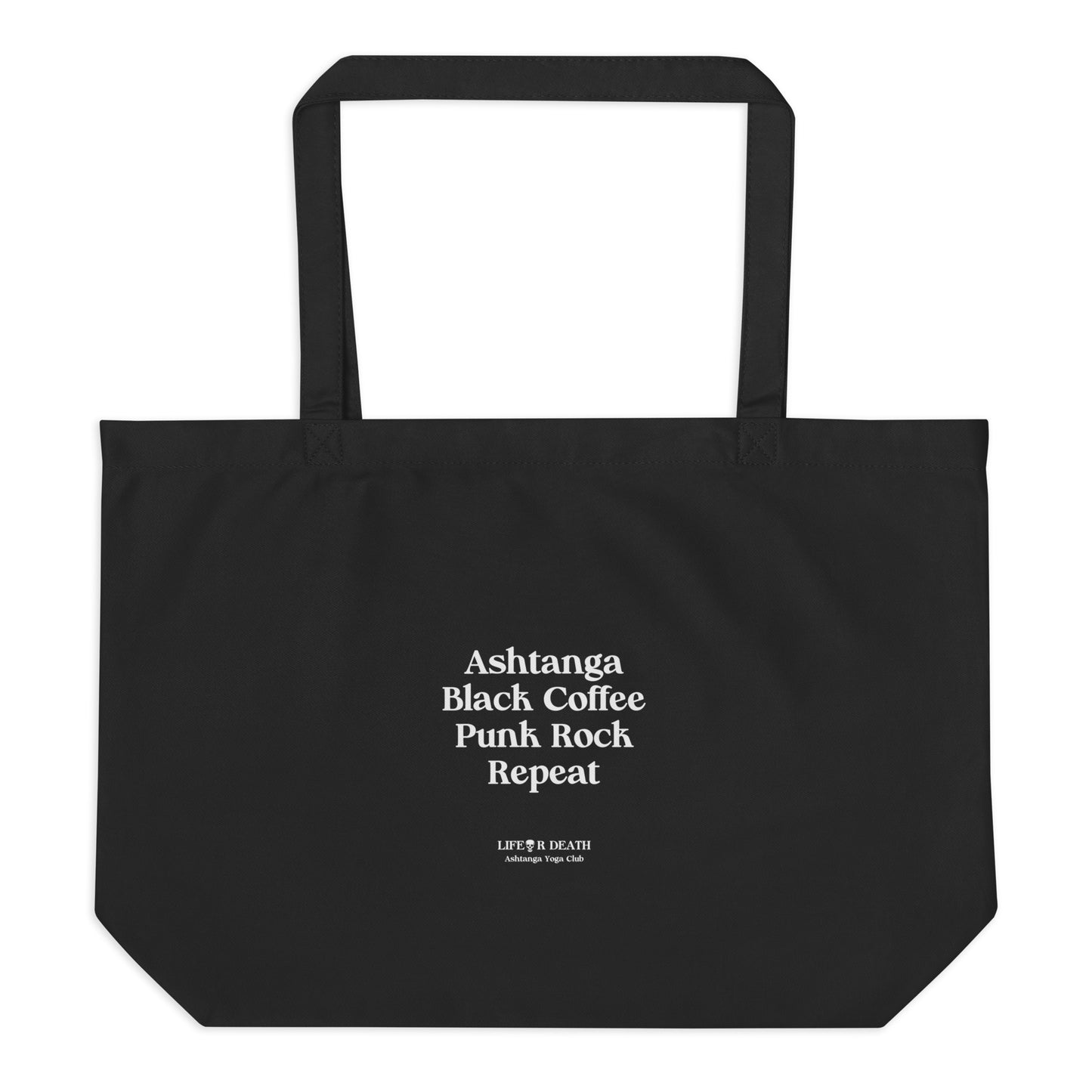 Large organic tote bag